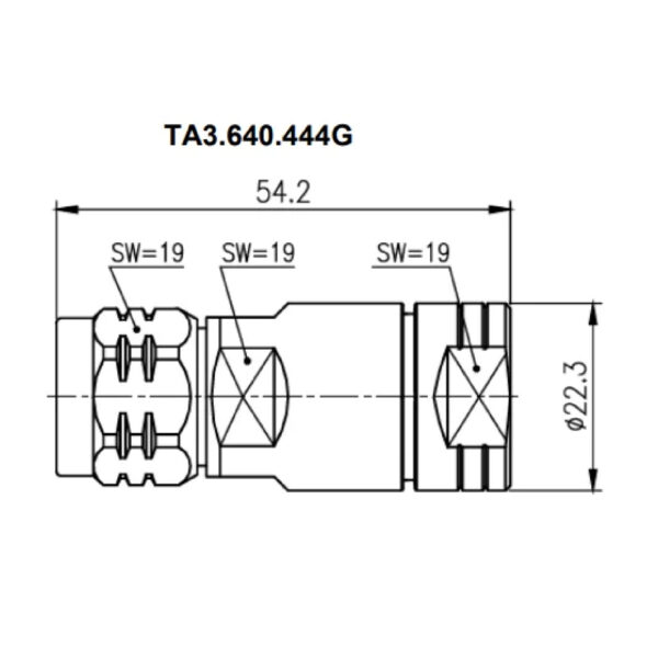 N Macho para cable coaxial de 1/2'' Rigido - Image 3